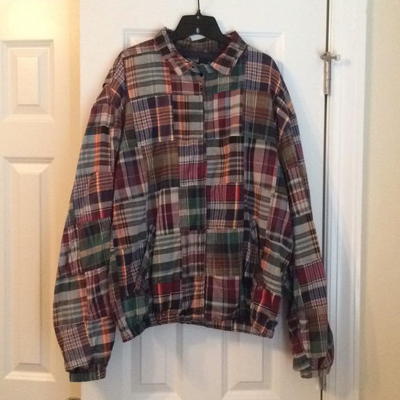 ralph lauren madras jacket